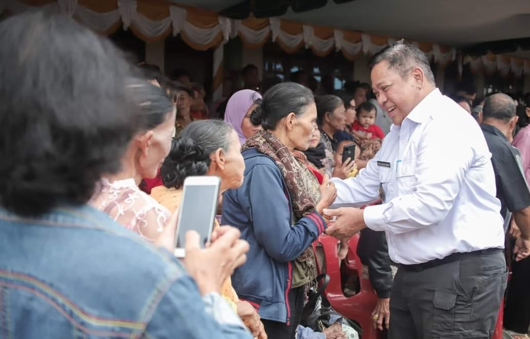 Ket. Foto: Pembukaan TNI Manunggal Masuk Desa (TMMD) ke-118 untuk tahun 2023 di Desa Sungai Raya.(foto/ist)