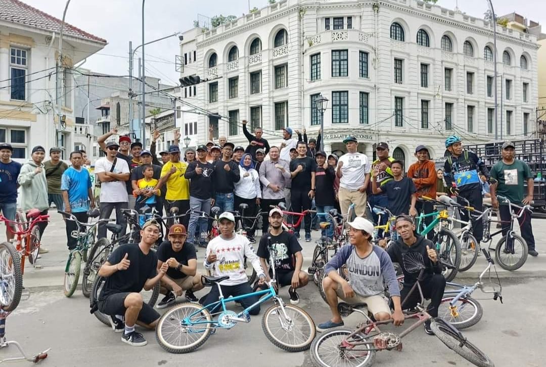 Ket. Foto: Car Free Day (CFD) di Kota Medan.(foto/ist)