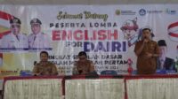 Ket. foto: pembukaan English for Dairi di Gedung Yayasan Bukit Cahaya Sidikalang, Kecamatan Sidikalang, Kabupaten Dairi, Selasa (26/9/2023).(foto/ist)