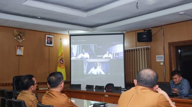 Tim Pengendali Inflasi Daerah (TPID) Kabupaten Dairi dengarkan arahan Menteri Dalam Negeri Tito Karnavian terkait Pengendalian Inflasi Daerah