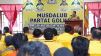 Musdalub Partai Golkar di Hotel Beridtera Sidikalang.(ist)