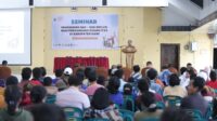 Seminar Pemenuhan Hak - hak Inklusi Bagi Penyandang Disabilitas di Balai Budaya Sidikalang, Senin (9/9/2024).(ist)