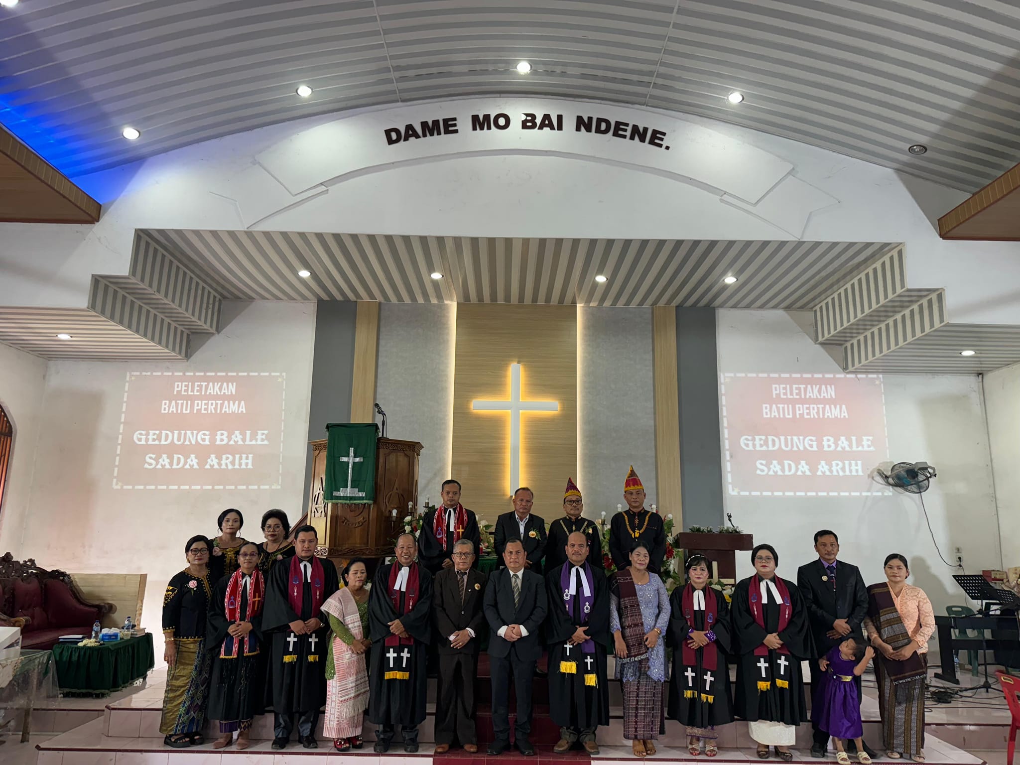 Pesta perak 25 tahun Gereja Kristen Protestan Pakpak Dairi (GKPPD) Sada Arih Resort Medan II.(adm)