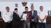 Penerahan nota pengantar bupati atas Rancangan Kebijakan Umum (RKU) Anggaran Pendapatan dan Belanja Daerah (APBD) dan Rancangan Prioritas dan Plafon Anggaran Sementara Tahun Anggaran 2025 (ist)