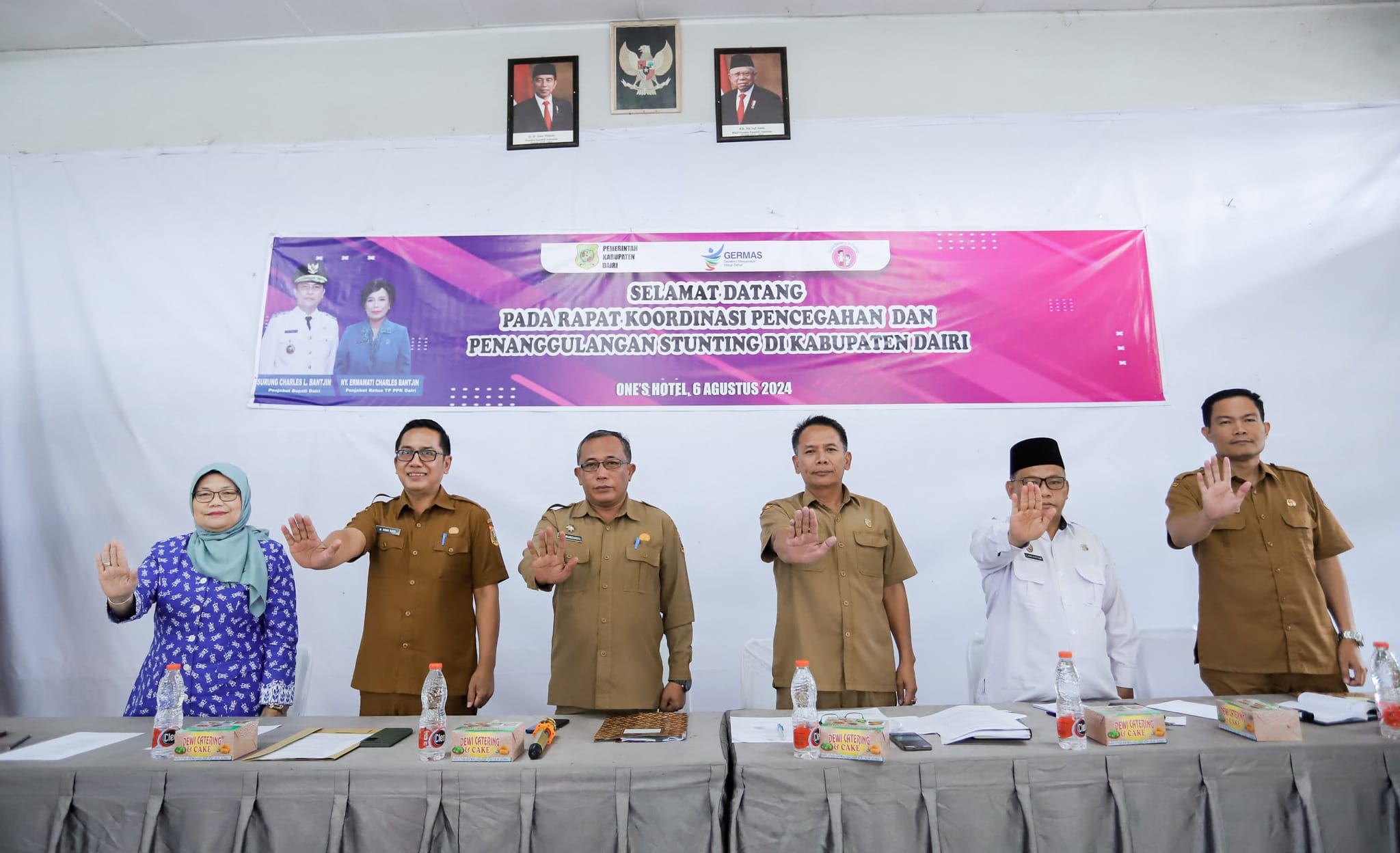 Rapat Koordinasi Pencegahan dan Penanggulangan Stunting di Kabupaten Dairi.(ist)