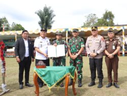 Upacara Penutupan TMMD ke-124 Tahun 2025 di Kabupaten Dairi