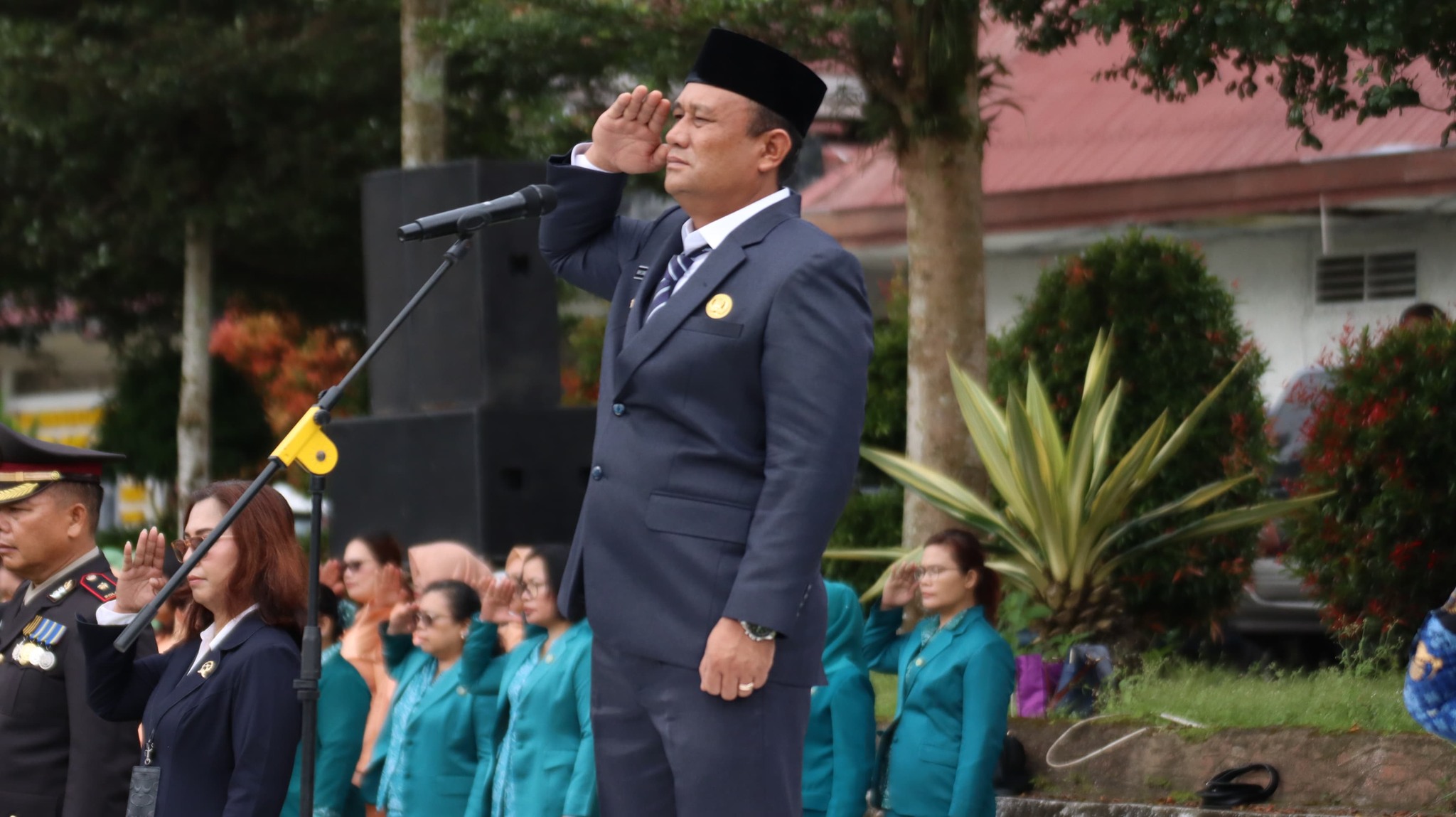 Wahyu Daniel Sagala Jadi Irup Upacara Hari Kebangkitan Nasional.(ist)