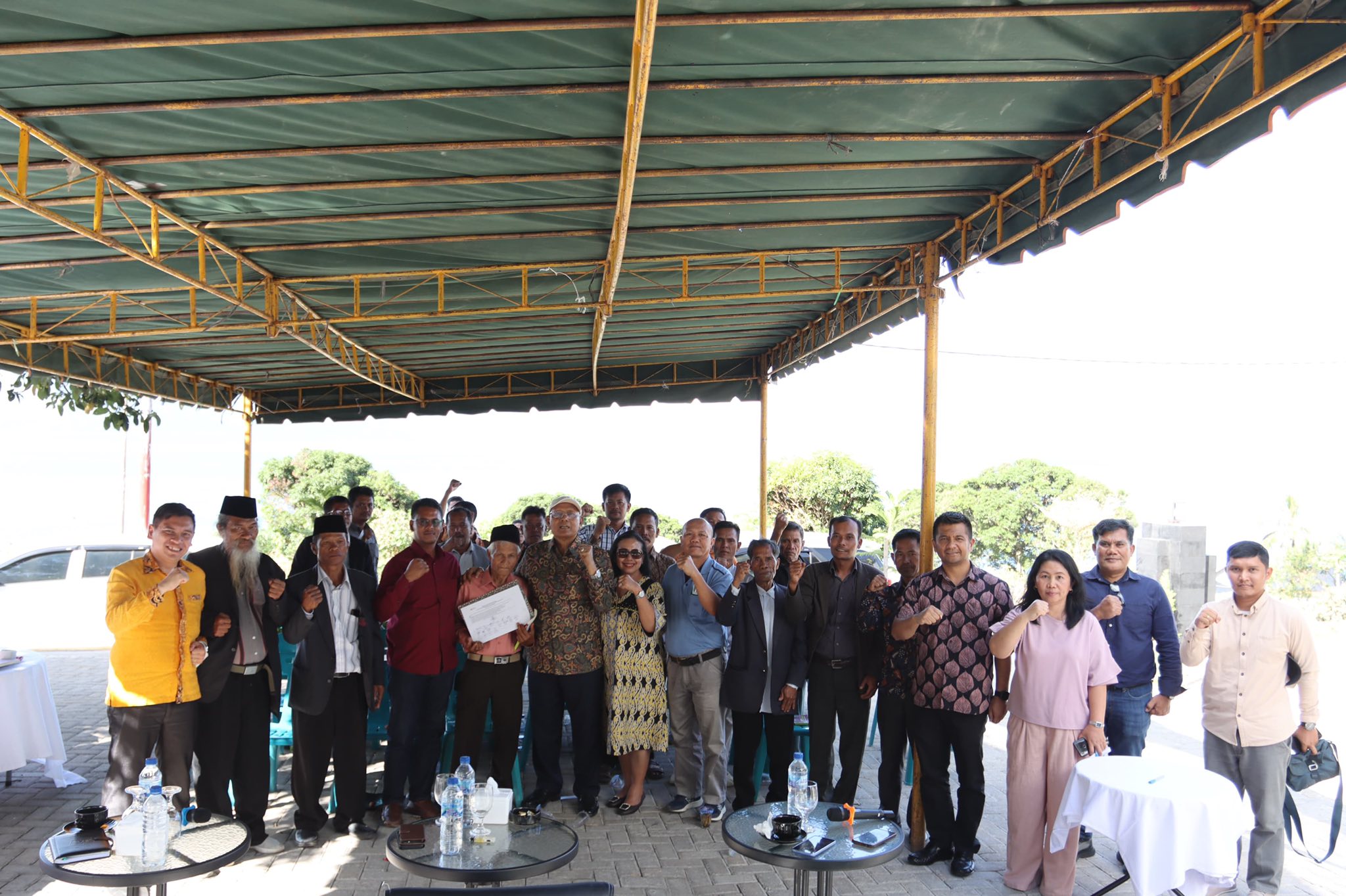 Acara Revalidasi Toba Caldera Unesco Global Geopark.(ist)