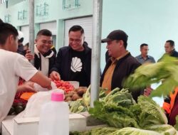 Wakil Bupati Dairi Kembali Turun Langsung ke Pasar Sumbul