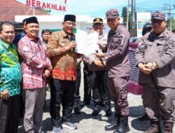 Vickner Sinaga Sambut Kedatangan Kejatisu ke Kabupaten Dairi