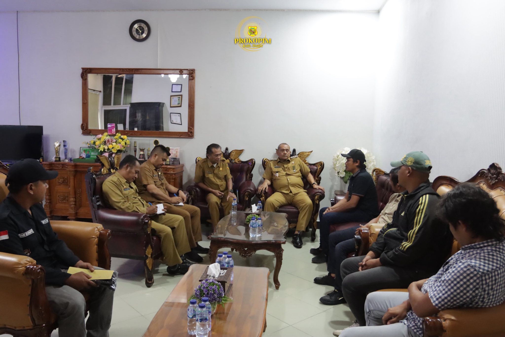 Dewan Pimpinan Pusat (DPP) GEMA SICIKE-CIKE Audensi dengan bupati Dairi.(ist)