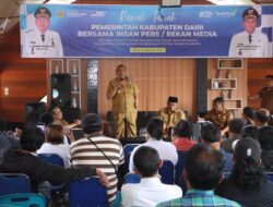 Ramah Tamah Bersama Wartawan, Bupati Ajak Edukasi Masyarakat, dan Beritakan Apa Adanya
