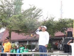 Wahyu Sagala Pimpin Upacara Hari Olahraga Nasional