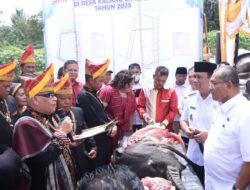 Peletakan Batu Pertama Pembangunan SMPN 4, Akan Akomodir 7 Sekolah Dasar