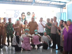 Bupati Dairi Launching SPPG Harapan Dan SPPG Tigalingga, SPPG 3 T Sedang Proses Pembangunan