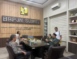 Audiensi Bupati Dengan Kepala BBPJN Sumut, Jalan Simpang PLTA-Tanjung Beringin Segera Dilebarkan